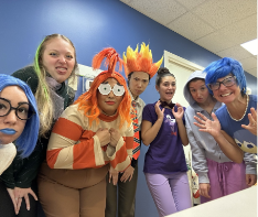The Simply Orthodontics team in Halloween costumes